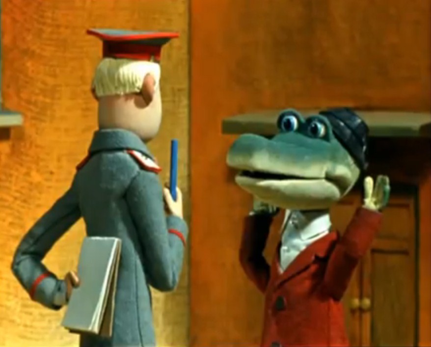 Товарищ крокодил, это вы угнали компрессор?