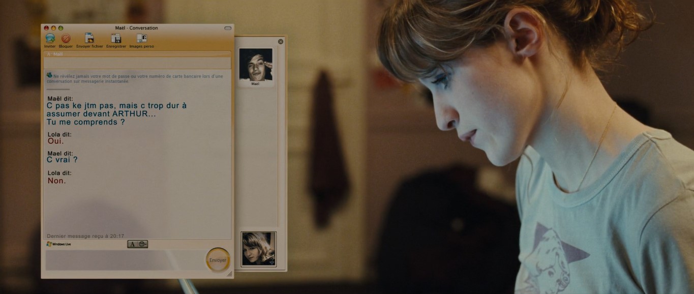 Маэль — Я не могу сказать это при Артуре. Ты меня понимаешь?
— Да.
— Правда?
— Нет.