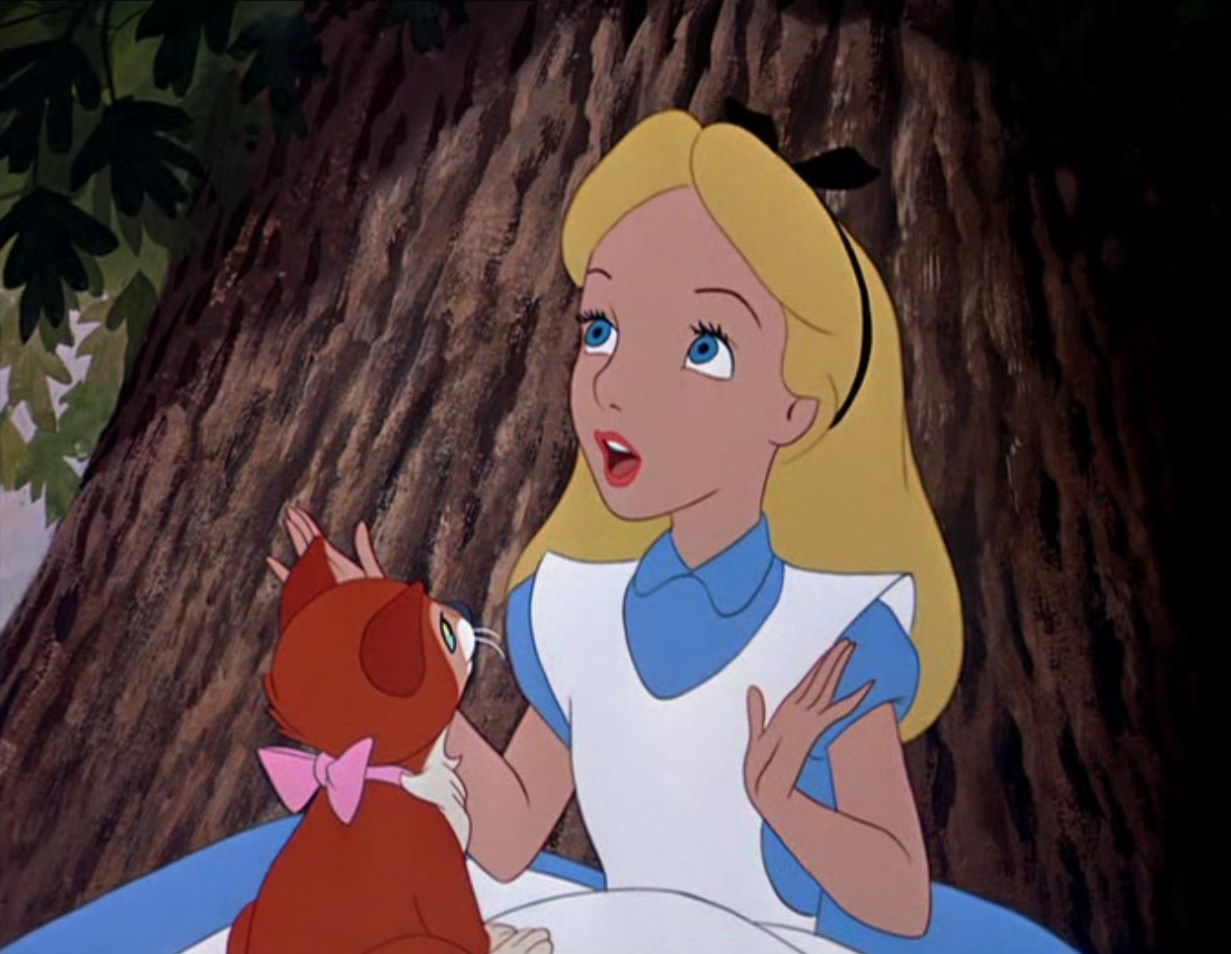 Алиса Если бы у меня был свой собственный мир, в нем все было бы чепухой. Ничего не было бы тем, что есть на самом деле, потому что все было бы тем, чем оно не является, и наоборот, оно не было бы тем, чем есть, а чем бы оно не было, оно было.