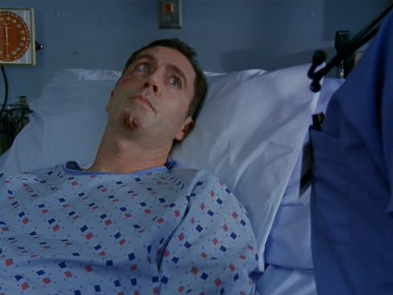 В этом моя проблема. Я слишком честный. Из-за этого моя мама столкнула меня с лестницы. Но она всё равно толстая и занудная...