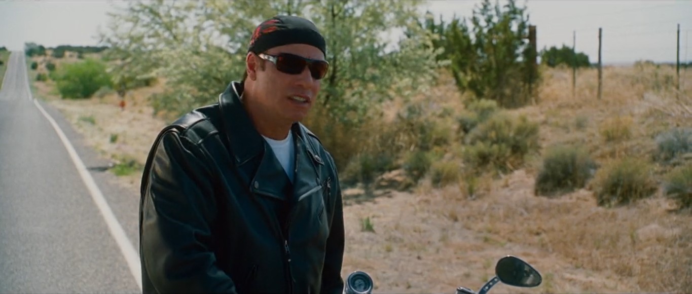 — Я туда, куда и ты.
— Вот он, мужик! Вам ясно?
— Нет, просто моя коляска прикрученна к твоему байку...