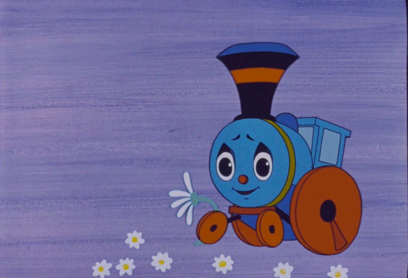 Пассажир Паровозик — А почему сейчас стоим?
— Рассвет!... Каждый рассвет — единственный в жизни!