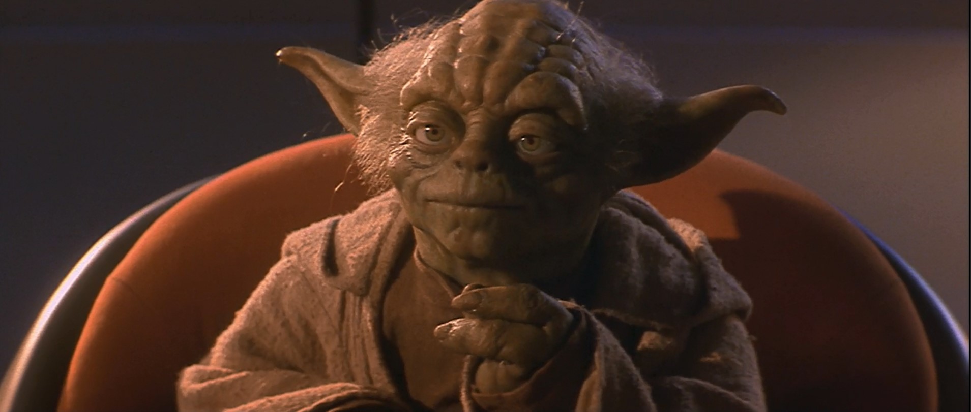 Страх доступ открывает к Тёмной стороне. Страх рождает гнев, гнев рождает ненависть, ненависть — залог страданий. (Страх — это путь на Тёмную сторону. Страх порождает гнев. Гнев приводит к ненависти. Ненависть приводит к страданиям.)