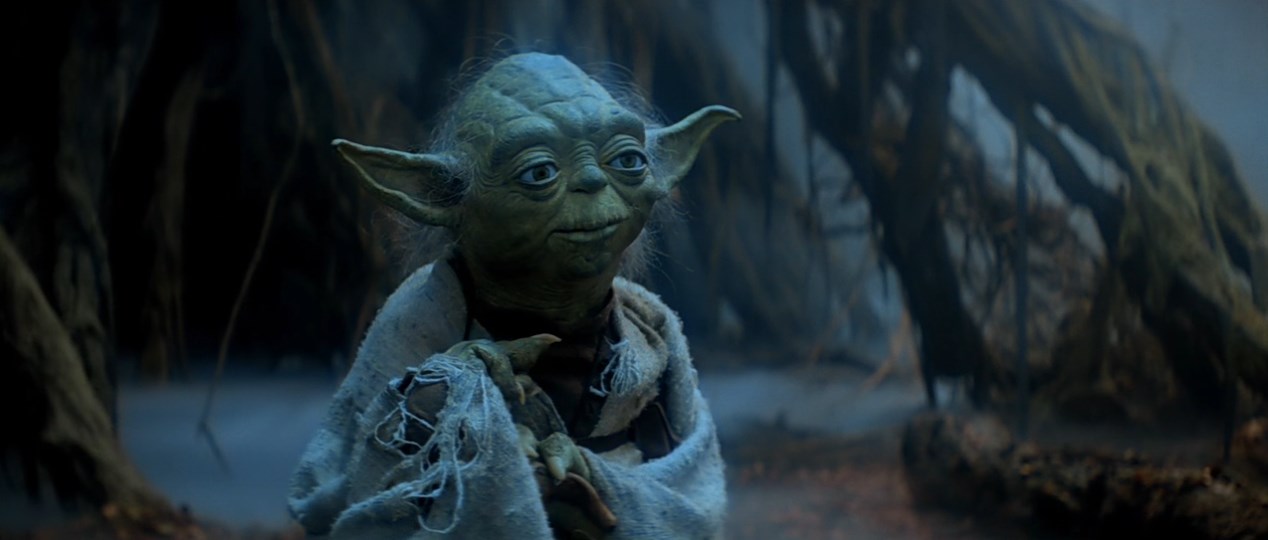 — Хорошо, я попробую.
— Нет! Не пробуй. Делай. Или не делай. Не пробуй.