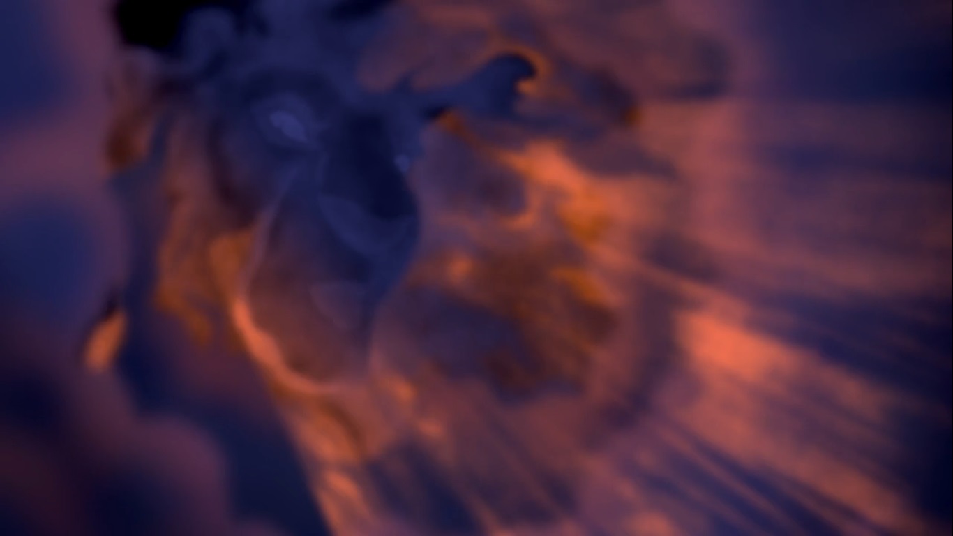 — Симба, ты забыл меня?
— Нет, как я мог?
— Ты забыл, кто ты и поэтому ты забыл меня. Загляни себе в душу, Симба. Неужели ты должен был стать таким? Ты должен занять свое место в круге жизни.
— Как я могу вернуться туда? Я не такой, каким был раньше...
— Кто бы ты ни был — ты мой сын. Ты — король. Помни, кто ты. Помни.