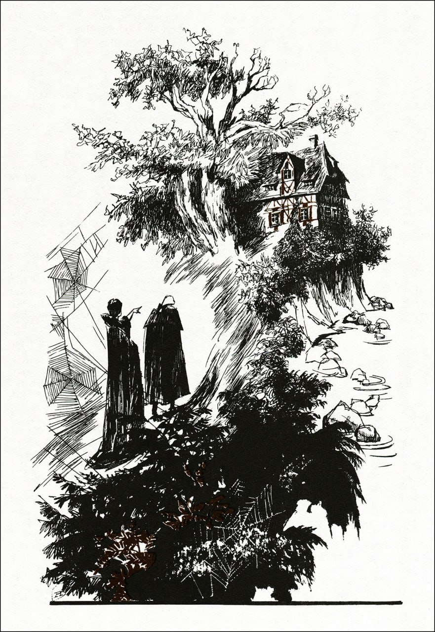 Я знаю, что вечером к тебе придут те, кого ты любишь, кем ты интересуешься и кто тебя не встревожит. Они будут тебе играть, они будут петь тебе, ты увидишь, какой свет в комнате, когда горят свечи. Ты будешь засыпать, надевши свой засаленный и вечный колпак, ты будешь засыпать с улыбкой на губах. Сон укрепит тебя, ты станешь рассуждать мудро. А прогнать меня ты уже не сумеешь. Беречь твой сон буду я.