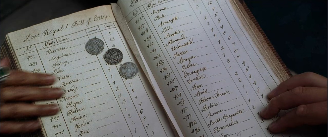 — Пришвартоваться у причала стоит шиллинг. И назови своё имя!
— Может, лучше три шиллинга? А имя, чёрт с ним...
— Добро пожаловать в Порт-Рояль... мистер Смит.