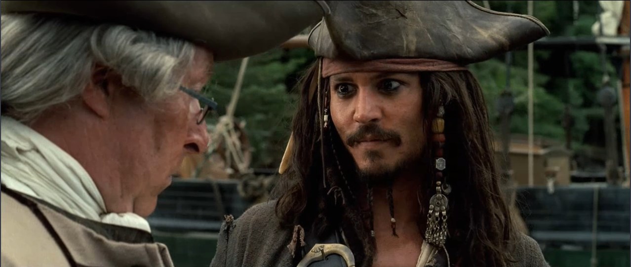 — Пришвартоваться у причала стоит шиллинг. И назови своё имя!
— Может, лучше три шиллинга? А имя, чёрт с ним...
— Добро пожаловать в Порт-Рояль... мистер Смит.