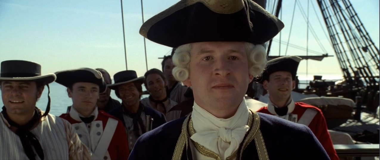 — Сохранять спокойствие. Мы захватили это судно.
— Да, ни с места.
— Вдвоём с ним не управиться. Даже из гавани не выйти.
— Сынок. Я капитан Джек Воробей. Смекаешь?