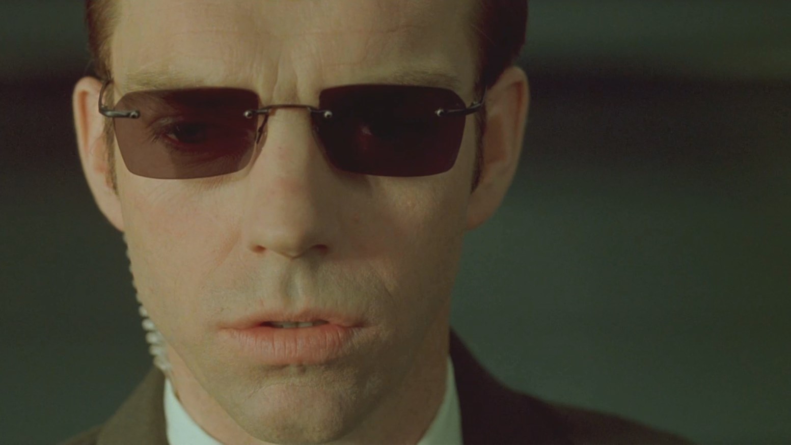 Вам случалось любоваться Матрицей? Ее гениальностью... Миллиарды людей живут полноценной жизнью... во сне. Знаете, ведь первая Матрица создавалась как идеальный мир, где нет страданий, где все люди будут счастливы. И полный провал. Люди не приняли программу, всех пришлось уничтожить. Приятно думать, что не удалось описать идеальный мир языком программирования, правда, я считаю, что человечество как вид не приемлет реальность без мучений и нищеты. То есть утопия — лишь игрушка, которой до поры тешился ваш примитивный разум. Поэтому Матрица стала такой. Воссоздан пик вашей цивилизации. Именно вашей цивилизации, ведь когда машины начали думать за вас, возникла наша цивилизация. Так, собственно, и произошел переворот. Эволюция, Морфеус, эволюция. А люди — динозавры. Посмотрите в окно. Это — закат человечества. Мы уже здесь хозяева, Морфеус. Будущее — за нами.