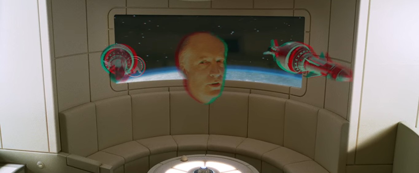 Форд Префект Бортовой компьютер «Магратейская видеозапись» Зафод Библброкс — Здравствуйте, это сообщение идет в записи. Поскольку никого из нас нет на месте, коммерческий совет Магратеи благодарит Вас за визит, но весьма сожалеет, что вся планета временно закрыта. Оставьте свое имя и название планеты после гудка, если хотите, чтобы с вами связались.
— Можно закрыть планету?
— Еще как, братец. Что ж, компьютер, вперед! Сажай нас!
— С удовольствием!
— Благодарим за вашу неуклонную решимость посетить нашу планету. И в знак нашей признательности примите две небольшие термоядерные ракеты, которые мы выслали сейчас вам навстречу. Ваша смерть поможет значительно повысить качество обслуживания. Спасибо.
— Вот радость-то! К нам летят две термоядерные ракеты.