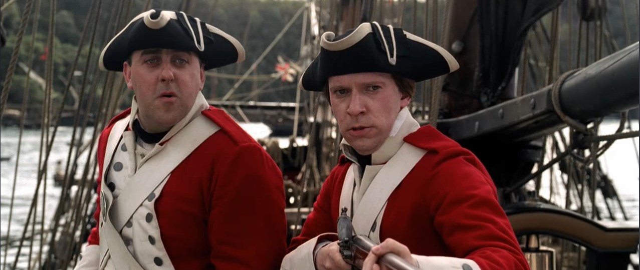 — Зачем вы прибыли в Порт-Роял, мистер Смит?
— Только не лги!
— Ну что ж, я признаюсь. Я намерен реквизировать корабль, набрать людей на Тортуге, чтобы вершить разбой на потребу моей чёрной душе.
— Я же сказал — не лгать!
— Кажется, он и не лжёт.
— Будь это правда, он бы нам не сказал.
— Только если б не знал, что истине вы не поверите.