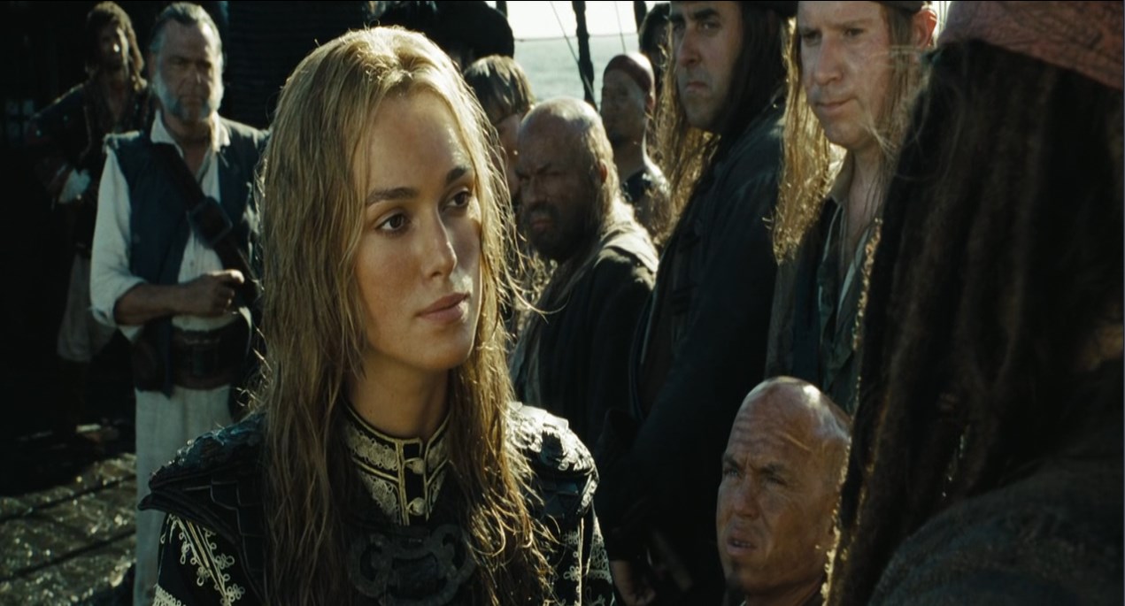 Капитан Джек Воробей — Джек... У нас всё равно бы ничего не получилось.
— Повторяй себе это почаще, дорогая.