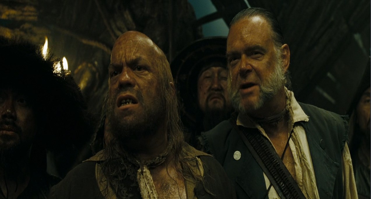 — Это не песо вовсе, это барахло всякое!
— Да, сначала предполагалось использовать девять песо, чтобы пленить Калипсо, но когда все собрались на первый совет, ни у кого не оказалось и гроша.
— Сменили бы название…
— На какое? «Девять штук того, что завалялось у нас тогда в карманах»? Да, звучит очень по-пиратски.