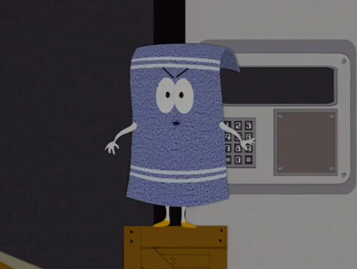 — Ты придурок!
— Сам придурок!
— Полотенце!
— Сам полотенце!