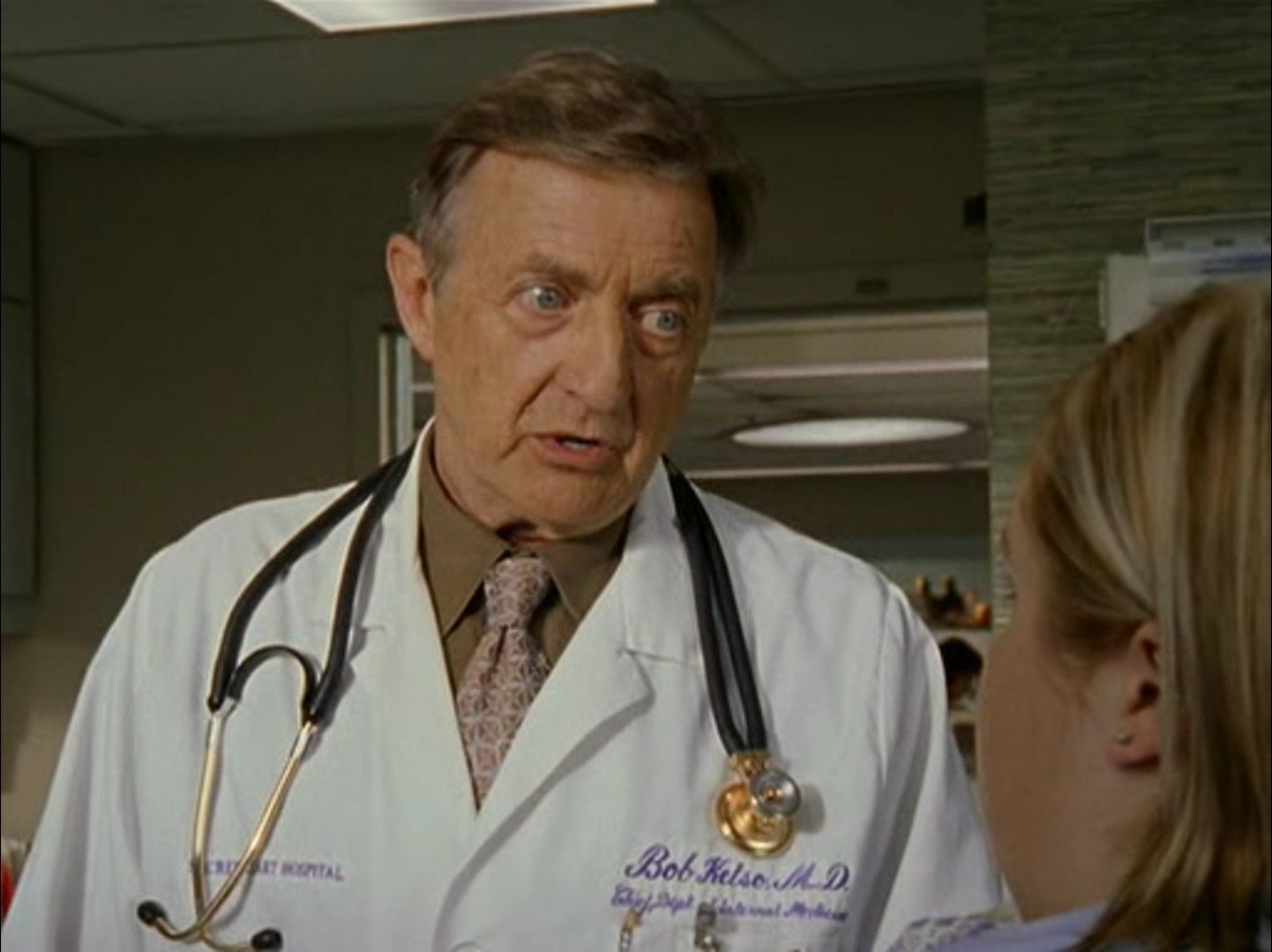 Доктор Боб Келсо — Ты можешь пойти лёгким путём и сделать резекцию потому что ты боишься, что если ты попробуешь справиться сама и у тебя не получится, винить придётся опять же себя. Позволь открыть тебе суровую правду жизни: жить вообще страшно. Привыкай. Чудес не бывает. Всё зависит только от тебя. Так что подними свою задницу, выйди из палаты и начни заниматься спортом.
— А вдруг будет слишком трудно?
— В этой жизни всё стоящее даётся очень нелегко.