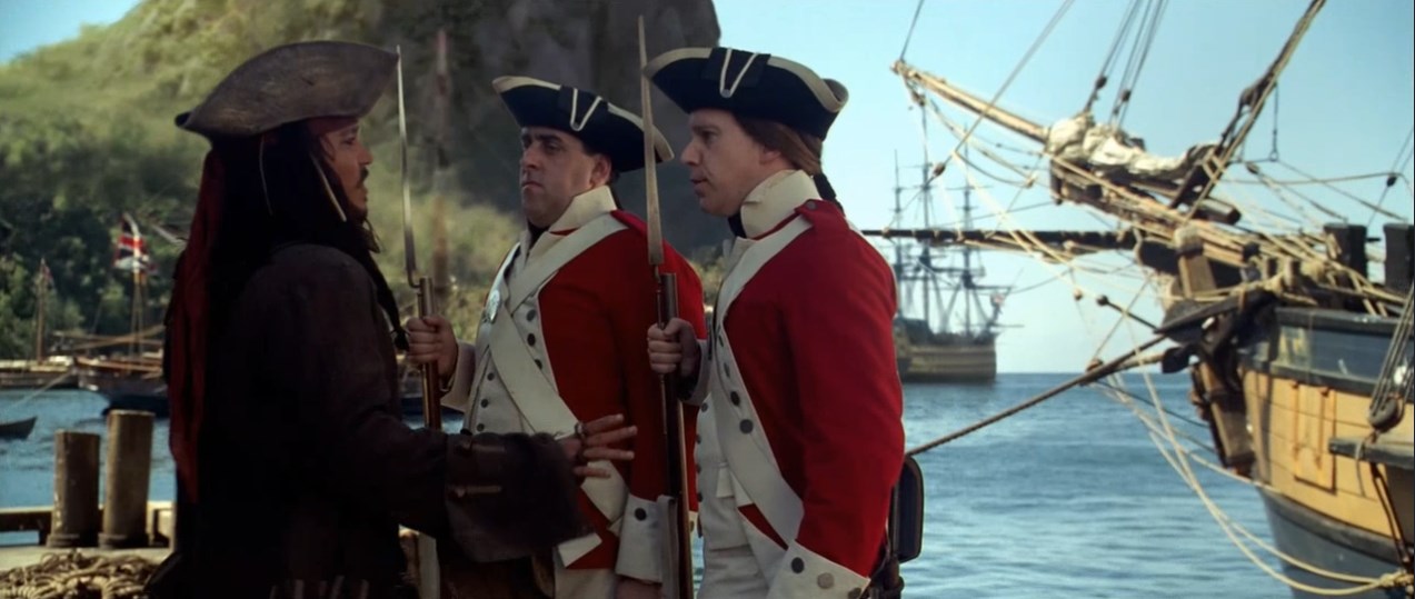 — Гражданским запрещён вход на эту пристань!
— Глубоко сожалею — я не знал. Если встречу их, поставлю вас в известность.