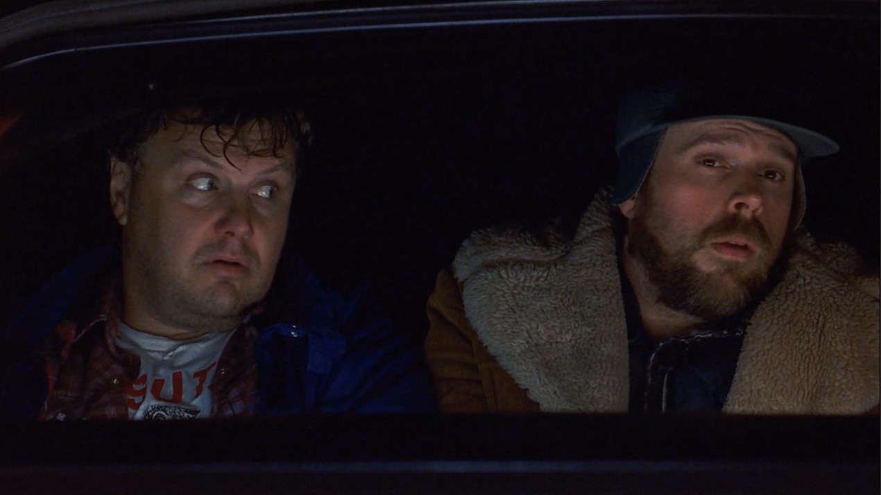 — Всю жизнь нас учат: приберись у себя в комнате, не сутулься, не шаркай ногами, будь мужчиной, не груби сестре, никогда не мешай пиво с вином... ах, да, не езди по рельсам.
— Фил, с этим даже я согласен!