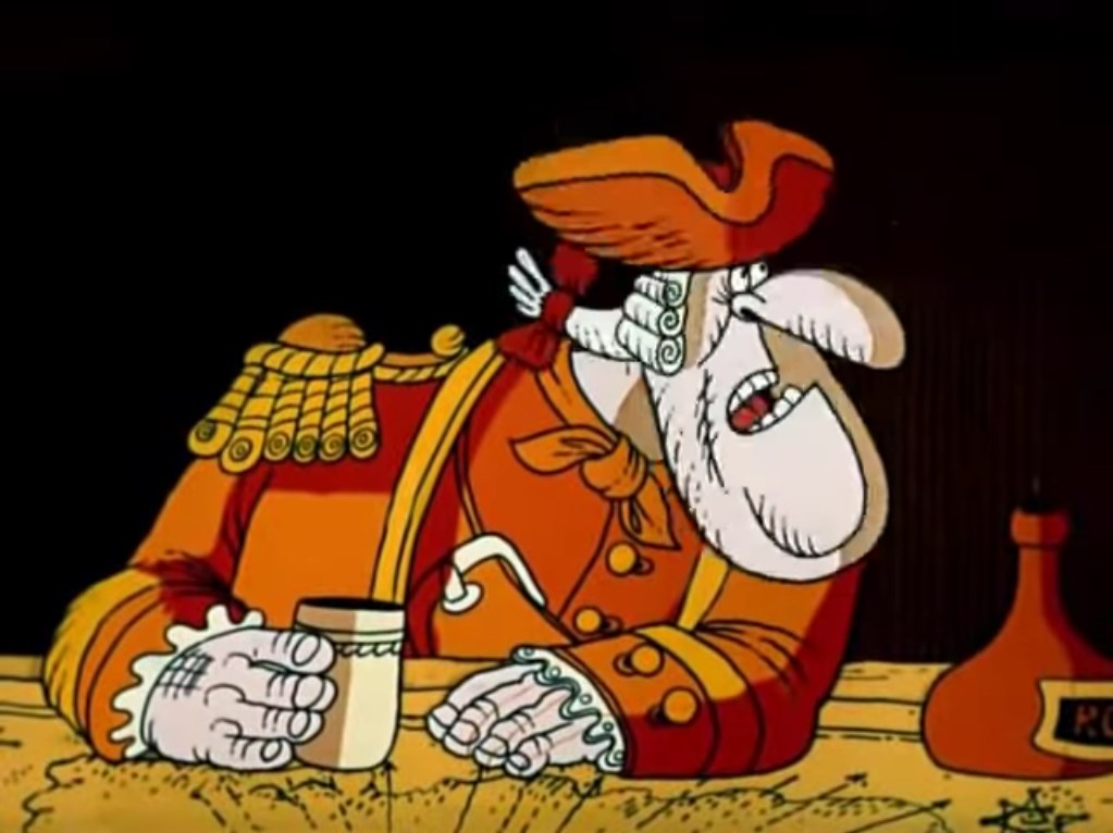 — Капитан! Перехитрил вас Джон Сильвер! Он замечательный человек!
— Он был бы ещё замечательнее, если бы болтался на рее!