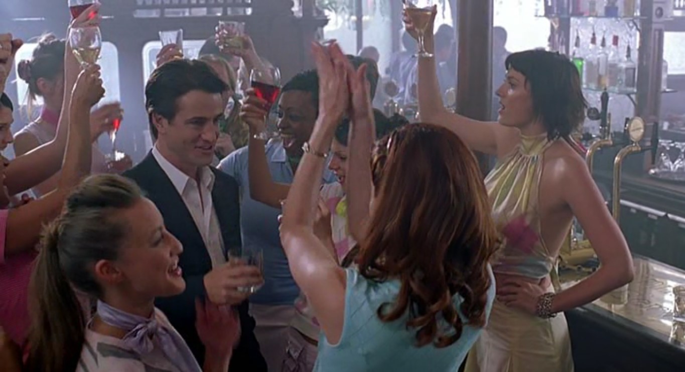 За мужей, которые вас покорили, за неудачников, потерявших вас, и за счастливцев, которые вас ещё встретят.