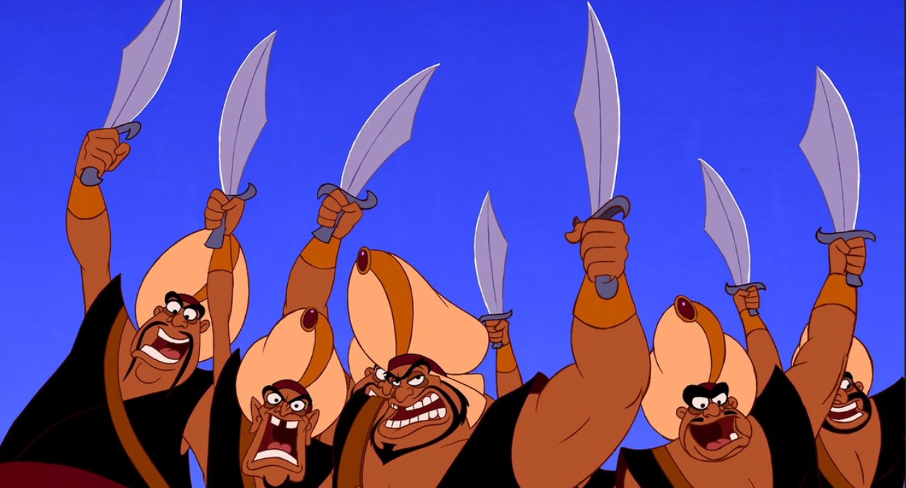 — А-а! У него в руках меч!
— Идиоты! У нас у всех есть меч!