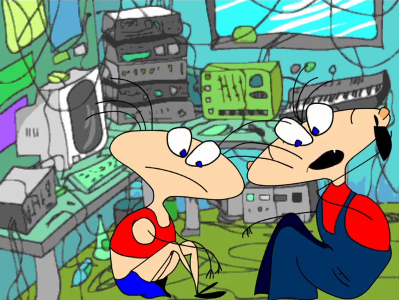 Хрюндель Але… Кто это? Директор? Да пошел ты в жопу, директор, не до тебя щас…