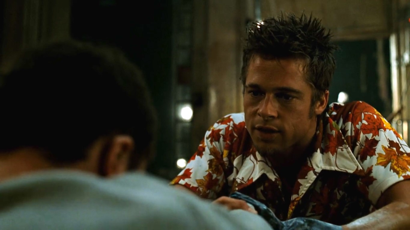 Тайлер Дерден Слушай меня. Ты должен понять, что Богу ты не нравишься! Он никогда тебя не хотел. И, скорее всего, он тебя ненавидит. Но это не самое страшное в жизни. К черту вечные муки, к черту искупление. Ты должен понять тот факт, что когда-нибудь ты умрёшь.