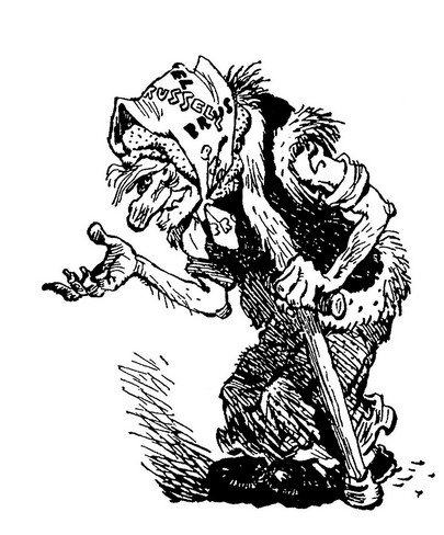 — А зубом оне не цыкают?
— Не цыкают! Говорят вам — зубов нет.