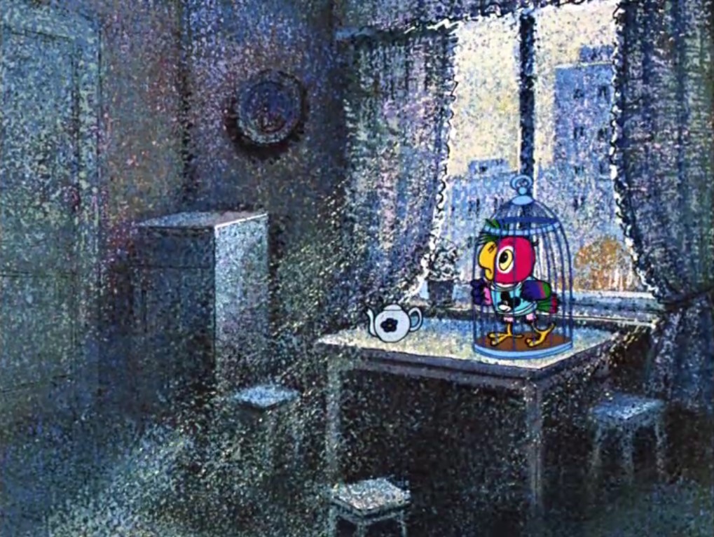 Свободу попугаям! Сво-бо-ду по-пу-га-ям!